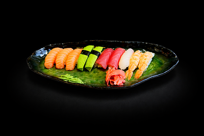 16 bitar nigiri