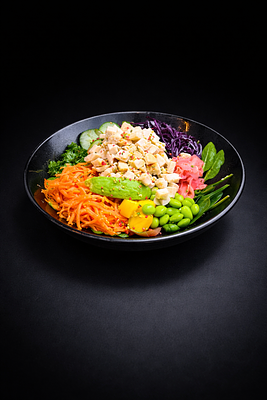 Poke bowl kyckling
