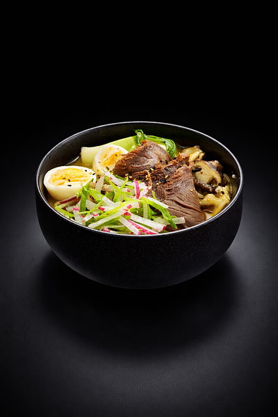 Noodles soup biff