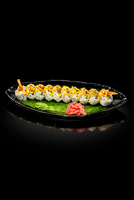 Spicy crispy Tempura rullar