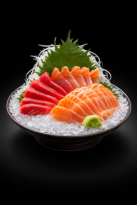 11 bitar sashimi