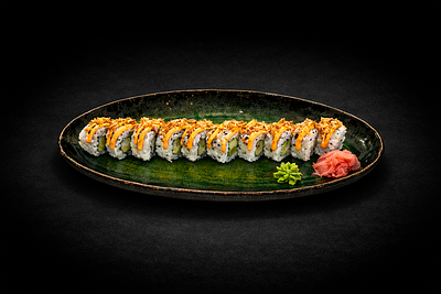 Spicy crispy Laumi rullar